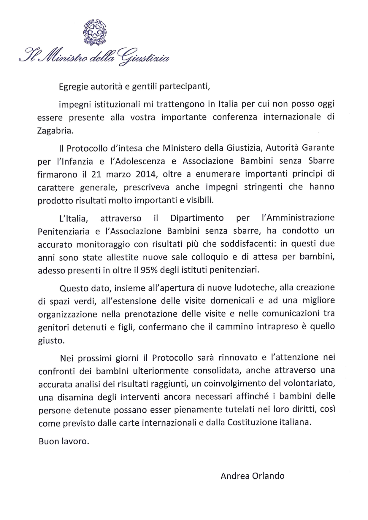 Messaggio Convegno di Zagabria